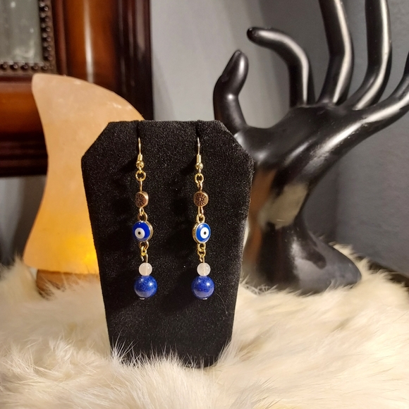 New Handmade crystal earrings - Picture 1 of 4